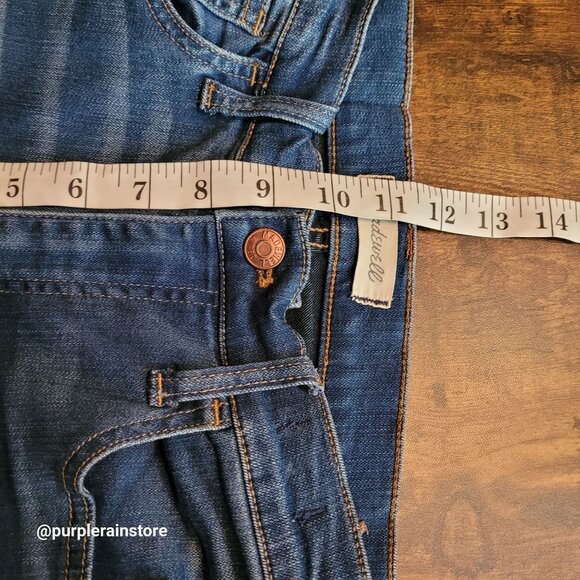 Madewell Jeans 28 Roadtripper Skinny Mid Rise Tummy Control Orson Wash H5804 - Picture 9 of 13